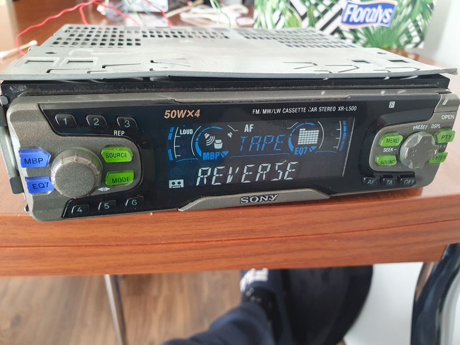 Radiocasetofon Sony XR-L500 mecanism  full logic
