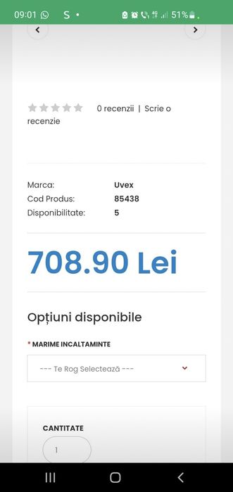 Bocanci de protecție  mărimea 36