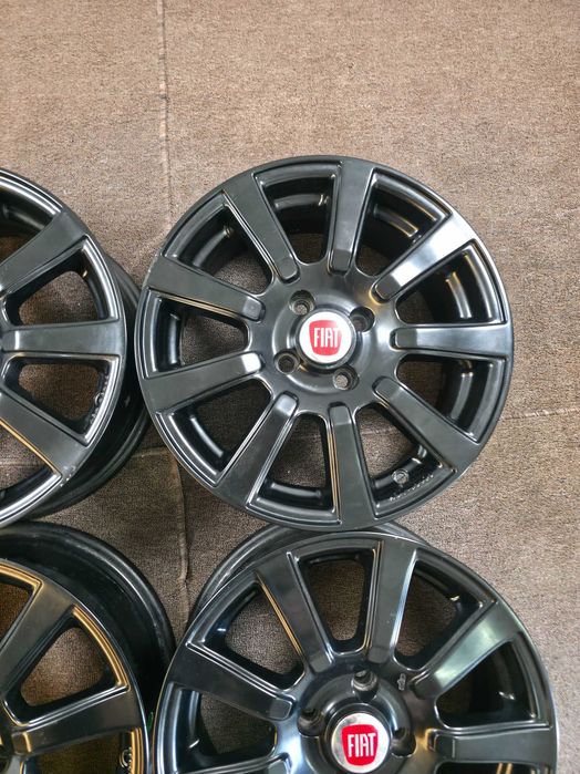 4 Jante Aliaj 4x98 15'' - Dedicate Fiat Tipo / Fiat Doblo - 6J ET 35 - Stare Excelenta !