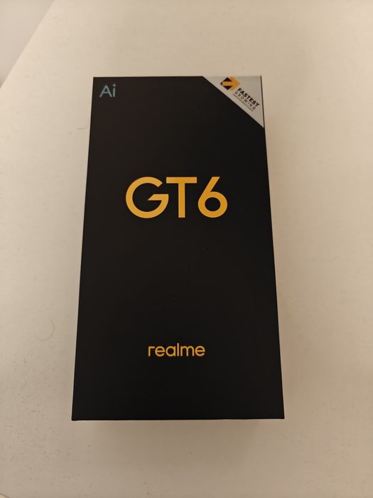 Realme GT 6 ca nou 256 gb 8 gb ram pachet complet