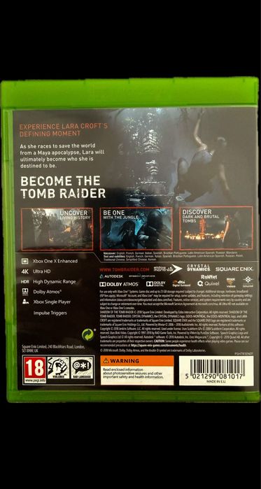 Shadow of the Tomb Raider xbox one