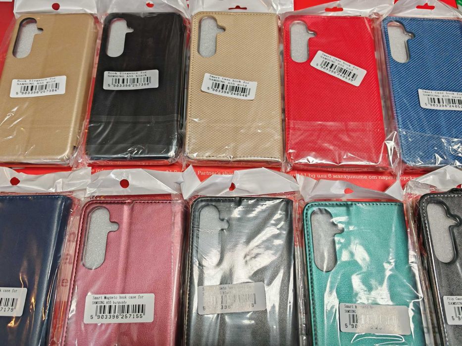 Samsung Galaxy A13,A14,A15,A55 5G,A35 5G,A16,A26,A36,A56,S24 Fe тефтер