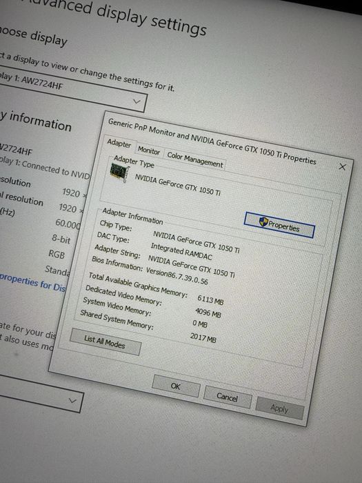Unutate pc i5 gtx1050ti