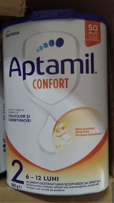 Vand lapte praf Aptamil Confort 2