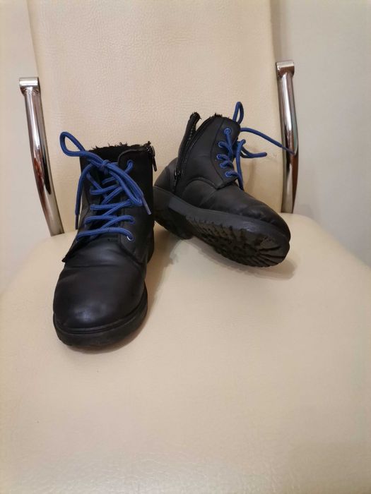 Детски зимни боти тъмно сини.