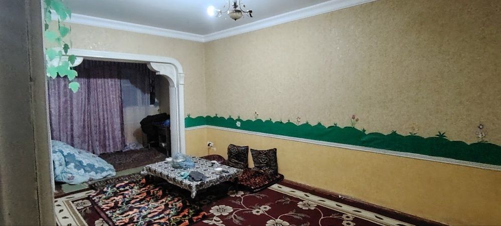 3 хонали квартира. Кирпичный дом. Маргилон шахар Ватстрой.