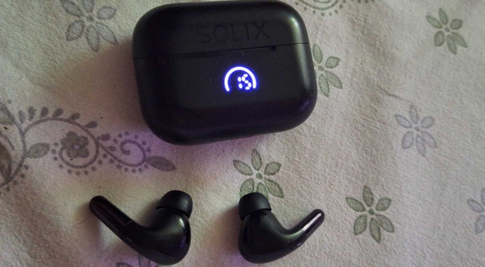 Casti wireless SOLIX NEXUS ANC cu display pt. indicator baterie