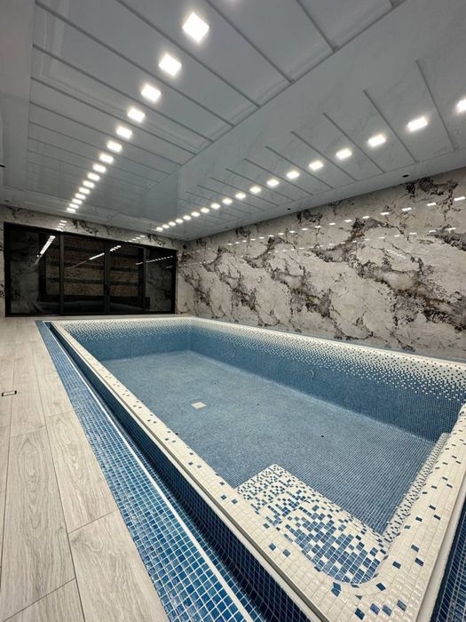 Новый Hi-Tech дом 450м² | Бассейн + Хаммам