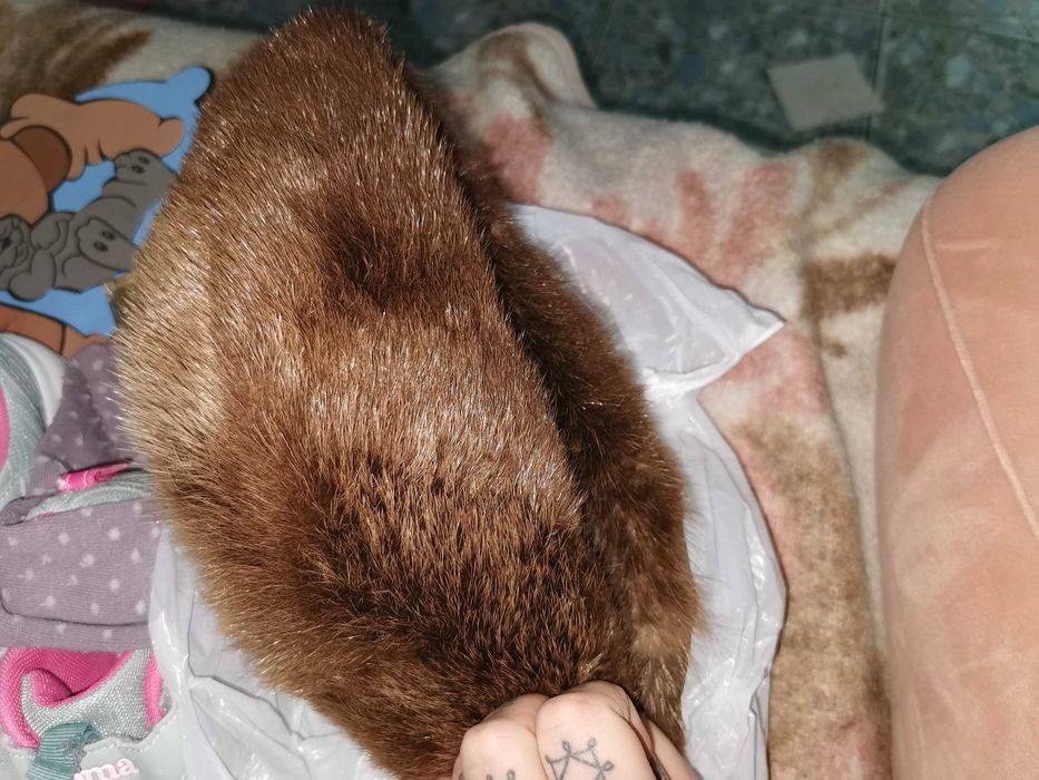 Căciulă din blana naturala de nurca