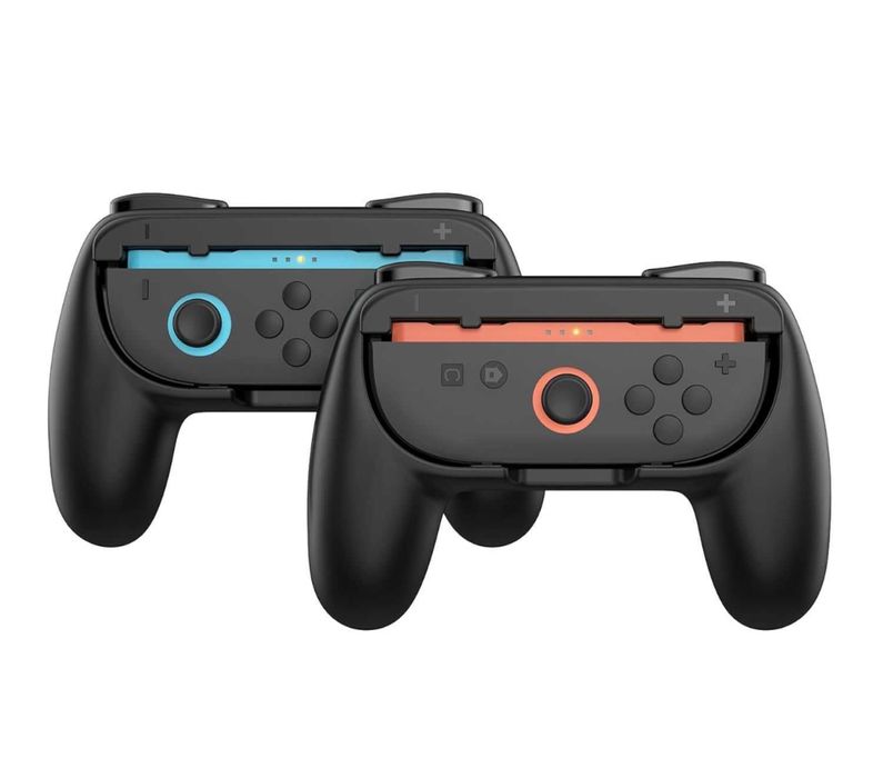 Mânere DOBE Nintendo Switch 2 JoyCon,controler Grip pachet 2 (negre)