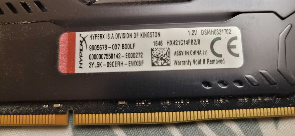 Hympex Fury Ram 2x8GB DDR4 2133Mhz hit fuctional
