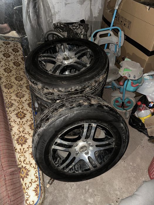 Шины с диской сборе