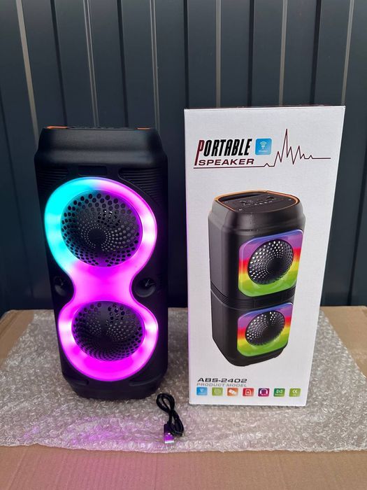 Блютуз колонка караоке буфер