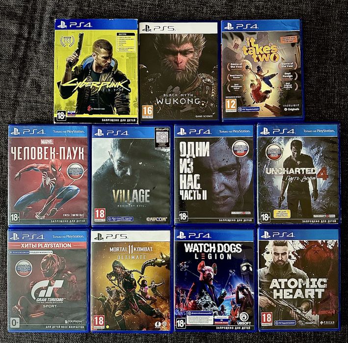 Диски на пс 4/Игры на пс 4/ps4 /Игры на пс 5 /Диски на пс 5 /ps 5/ps4