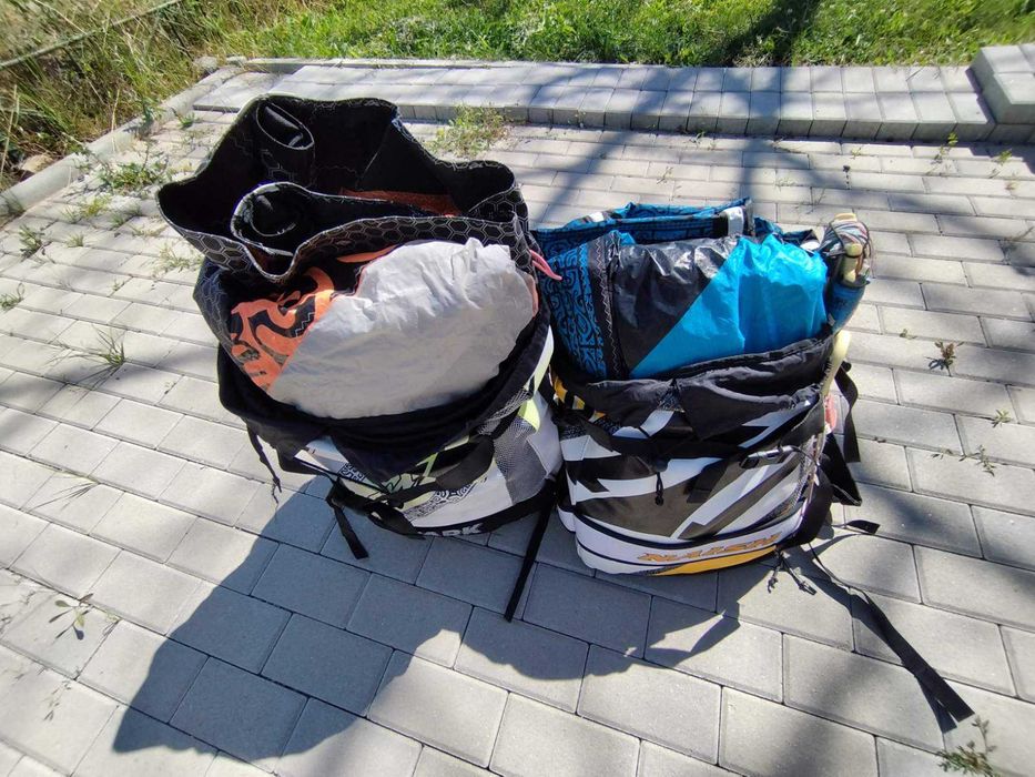 Кайт, кайтсърф, крила, kite, Naish Park 8m и 12m  – За ремонт / Смяна на клапани