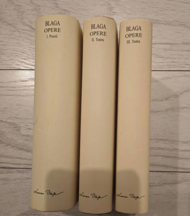 Set Lucian Blaga, Opere, Complet, 3 vol, Academia Romana, RAR