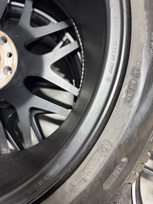 Jante originale Mercedes AMG R22 G class A463 A465 echipate vara noi