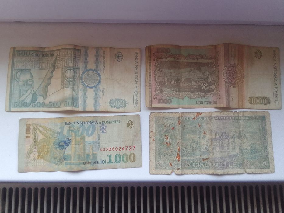 Bancnote de vânzare