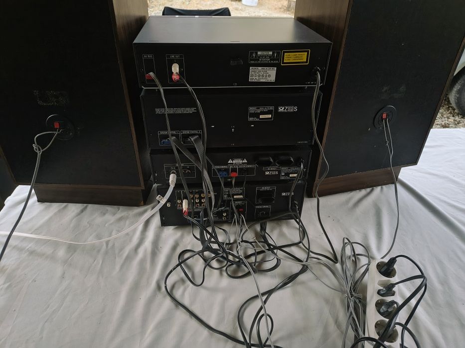 Linie Audio Sony cu boxe Unitra Tineret