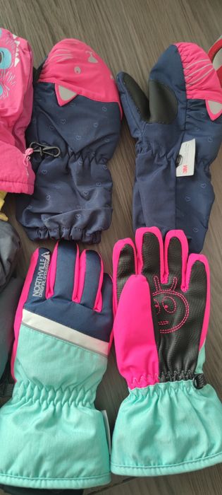 Mănuși de ski/schi, copii,2- 3-4 ani