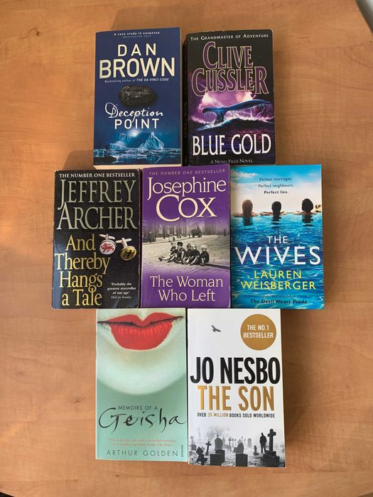 Книги бестселъри на английски - 7 книги