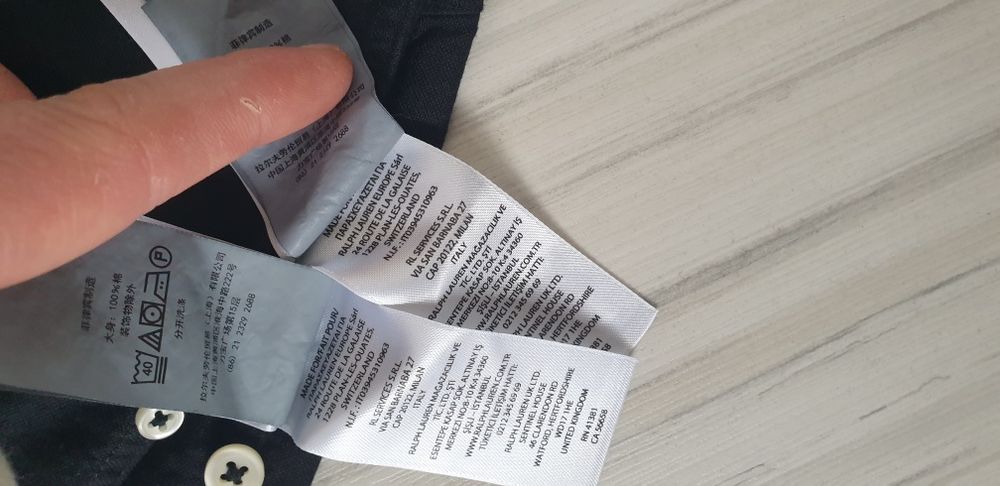 POLO Ralph Lauren Cotton Slim Fit Mens / L и S  ОРИГИНАЛ! Мъжки Ризи!