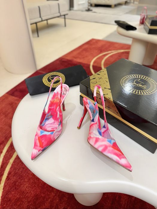 Pantofi Christian Louboutin Mulazee&Miss Z slingback premium pe comanda