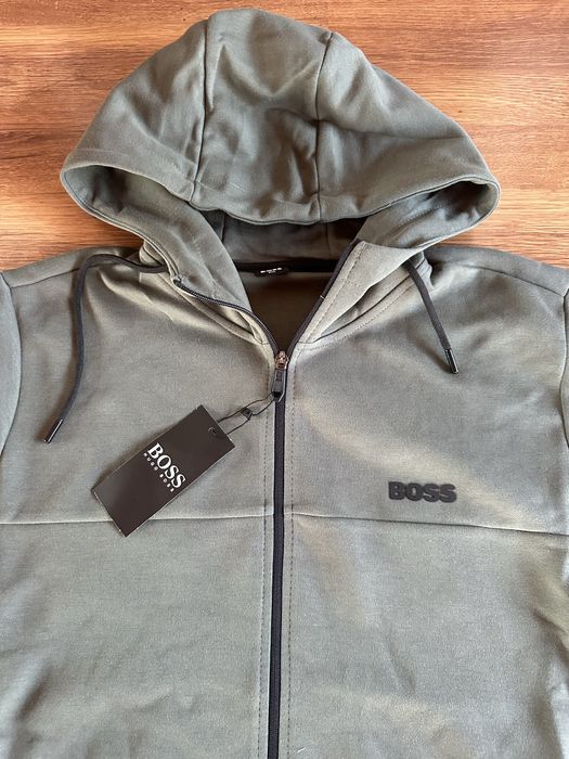 Мъжки,памучен,масленозелен екип Hugo BOSS ГОЛЕМИ РАЗМЕРИ