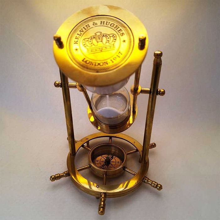 Бронзов пясъчен часовник