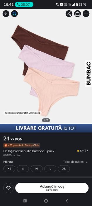 Lenjerie intimă - bikini