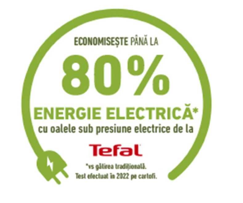 Multicooker inteligent cu gatire sub presiune Tefal Cook4me+