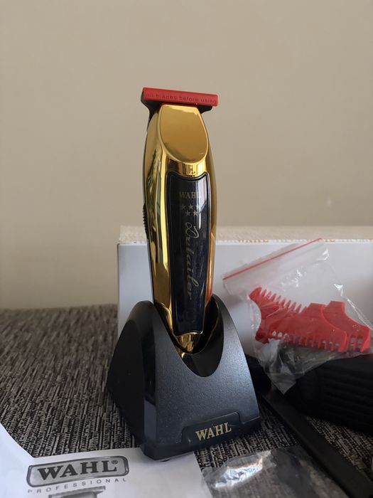 WAHL DETAILER+СТАНЦИЯ sc чисто нов тример без забележка пълен комплект
