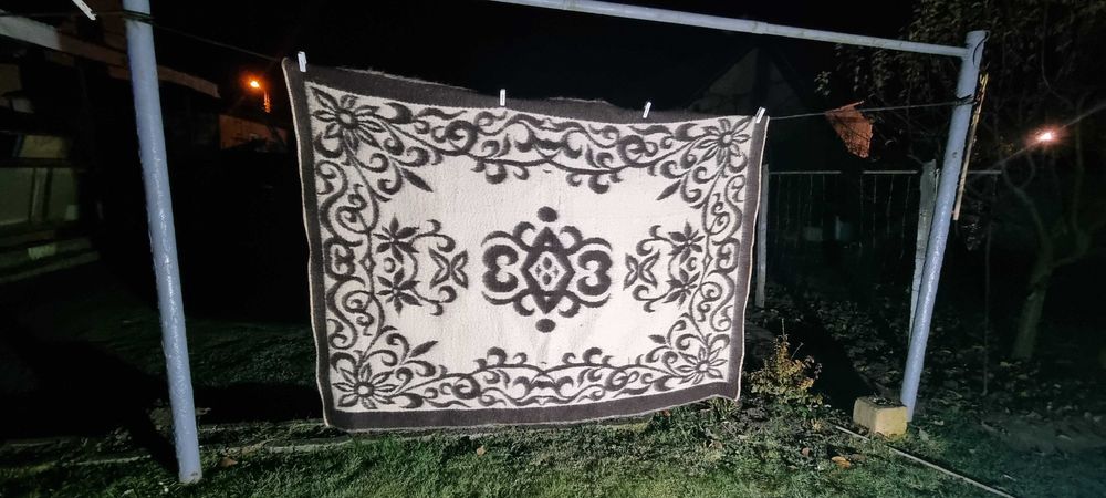 Patura de lana naturala