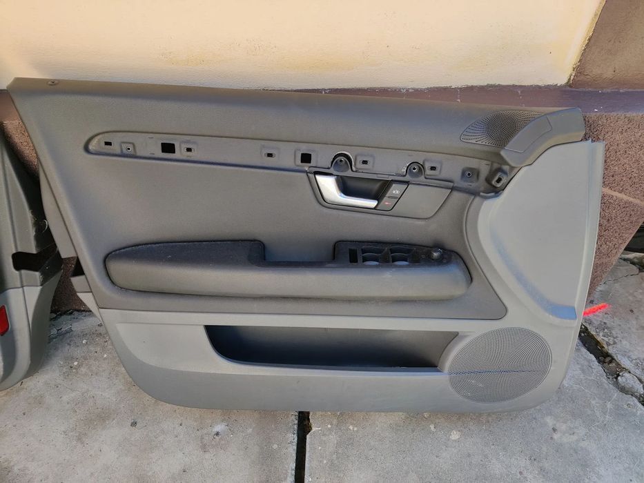 Fete portiera portiere fata spate stanga dreapta negre cu gri Seat Exeo Audi A4 B6 B7 3R1867105 / 3R0867306