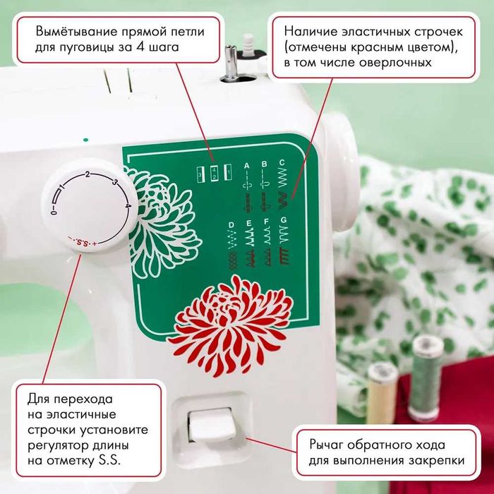 Швейная машина JANOME 5500 — оригинал, гарантия, новая