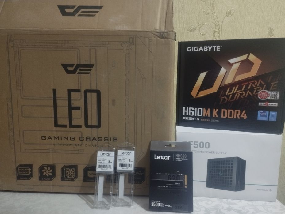 Компьютер полный комплект.(Системный блок)