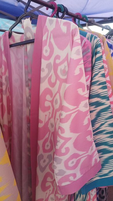 Абая женский халат икат