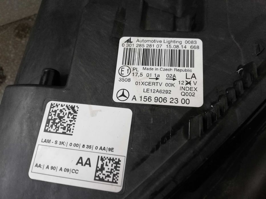 Фар Мерцедес ГЛА А156 ляв/Фар Mercedes GLA W156 Bi-Xenon LED Оригинале