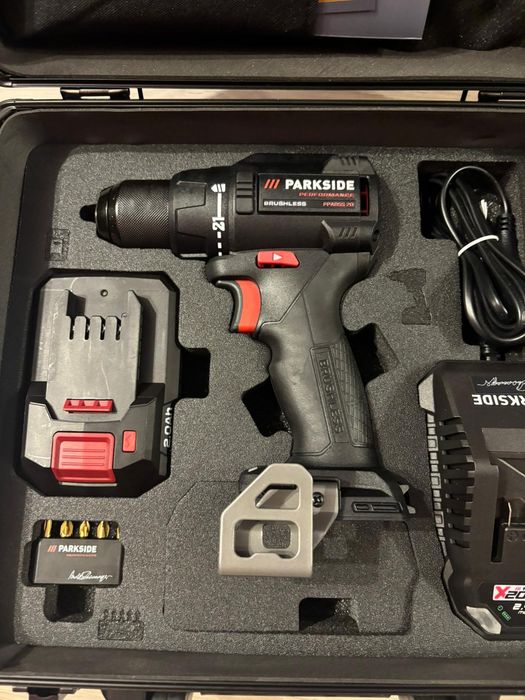 Masina de insurubat Parkside Performance 20V editie limitata