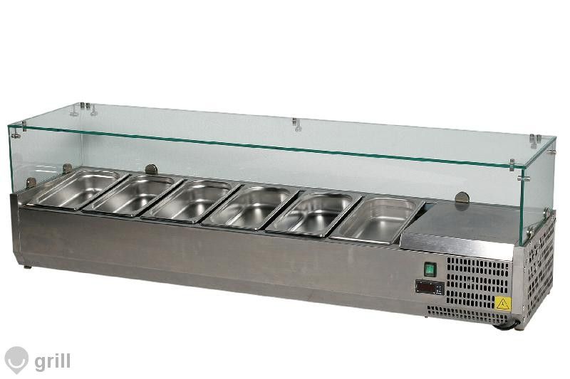 Well Maxi хладилна витрина за салати тип Бен-мари