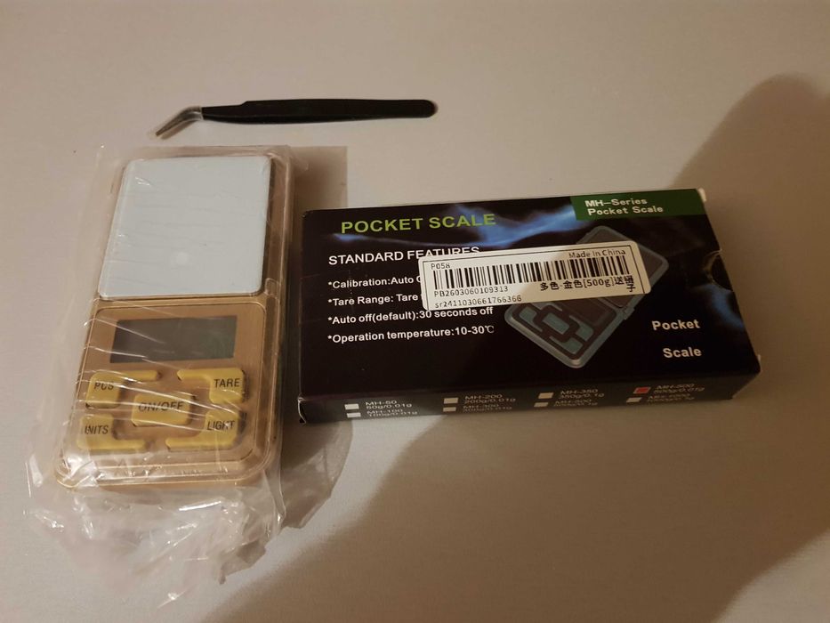 Cântar de buzunar digital – NOU | Precizie 0.01g | Preț avantajos