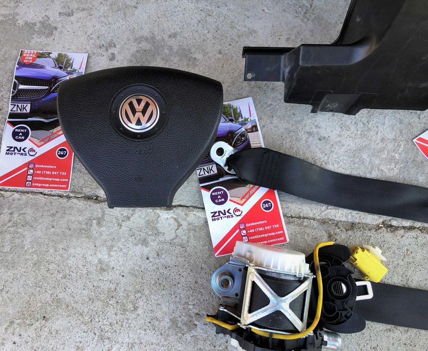 VW tiguan 5n kit airbag volan pasager plansa de bord centuri