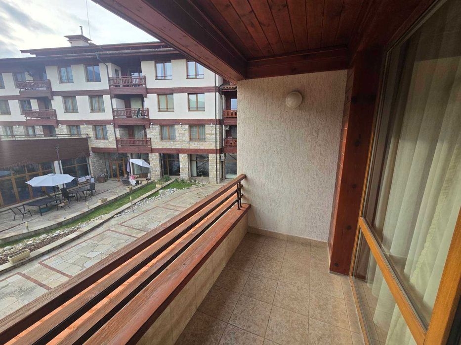 Южно студио с тераса за продажба до хотел Танне, Банско