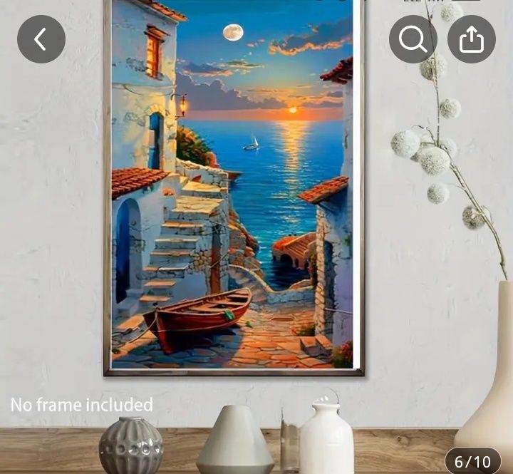 Картина на Ван Гог на кафе на открито през нощта с хора,