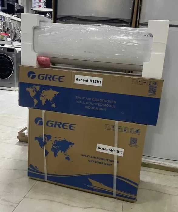 Кондиционер GREE 12 доставка установка оптовая цена Рассрочка