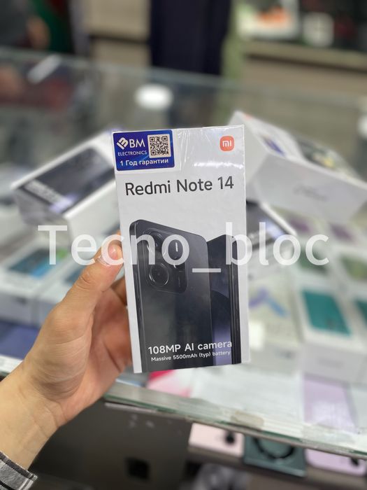 Note 14 4G – Новая модель | 1 год гарантии | Лучшая цена!