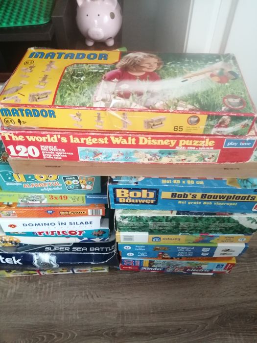 JOCURI, educative, dezvoltare, puzzle, FOARTE MULTE
