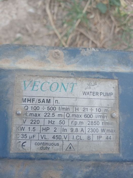 Pompalık suv nasos dvigatel
