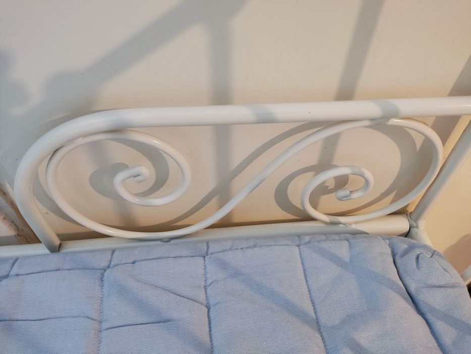 Детско разтегателно метално легло Икеа Ikea с рамка и матрак