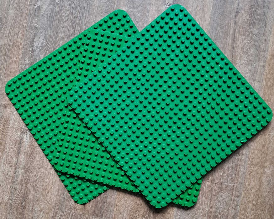 Lego Duplo - lot 3 placi mari (38x38 cm - 24x24 buline)